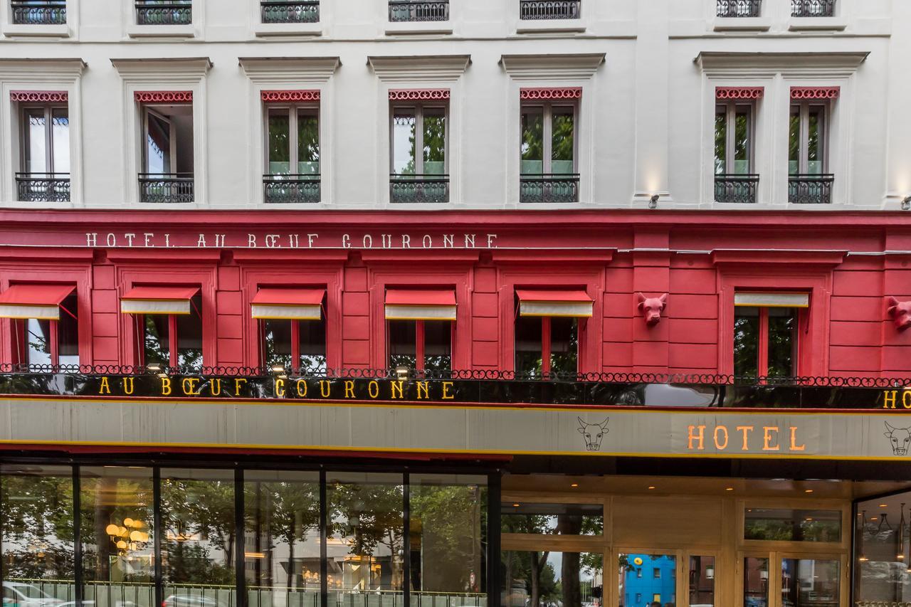 Hotel Restaurant Au Boeuf Couronne Párizs Kültér fotó